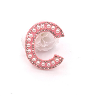 AZ 26Pcs vještački dijamant, aplikacija slova engleske abecede 3D igla na zakrpe za odjeću, zakrpa za torbu