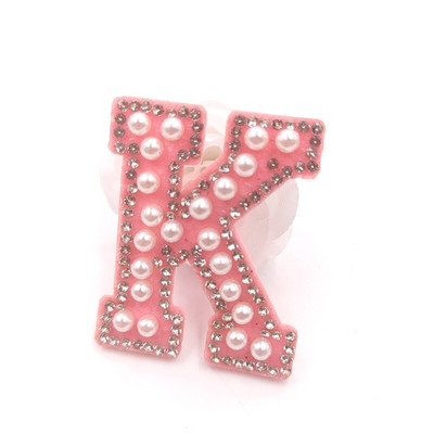 AZ 26Pcs vještački dijamant, aplikacija slova engleske abecede 3D igla na zakrpe za odjeću, zakrpa za torbu