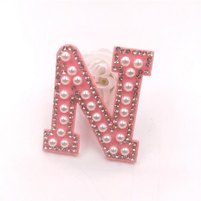 AZ 26Pcs vještački dijamant, aplikacija slova engleske abecede 3D igla na zakrpe za odjeću, zakrpa za torbu