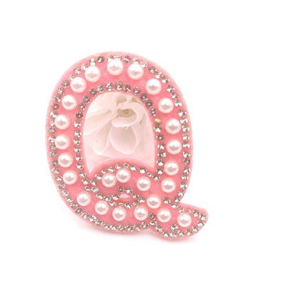 AZ 26Pcs vještački dijamant, aplikacija slova engleske abecede 3D igla na zakrpe za odjeću, zakrpa za torbu