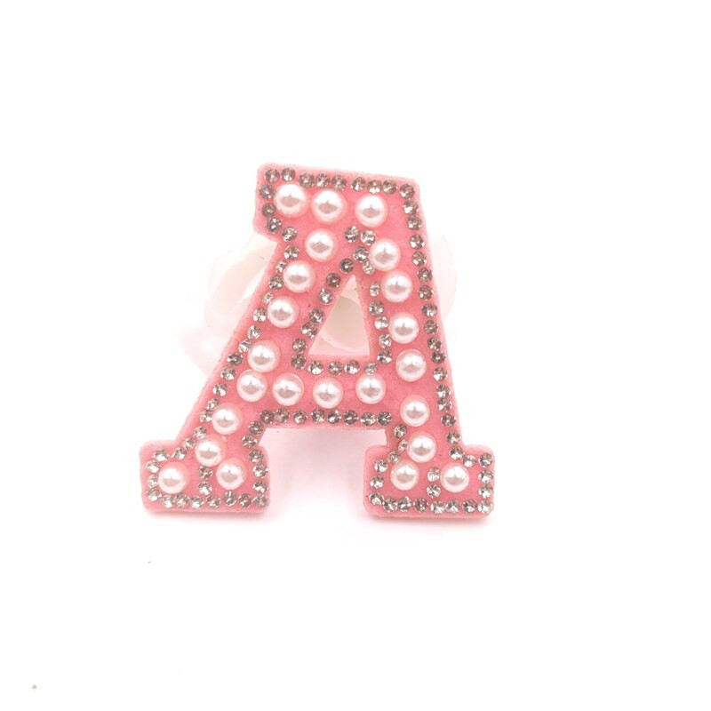 AZ 26Pcs vještački dijamant, aplikacija slova engleske abecede 3D igla na zakrpe za odjeću, zakrpa za torbu