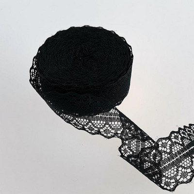 10M Πολύχρωμη κορδέλα δαντέλα 45mm Πλάτος 45mm Ύφασμα Κεντημένη Διχτυωτή Κορδέλα για Αξεσουάρ Ραπτικής Αφρικανική Δαντέλα 30mm