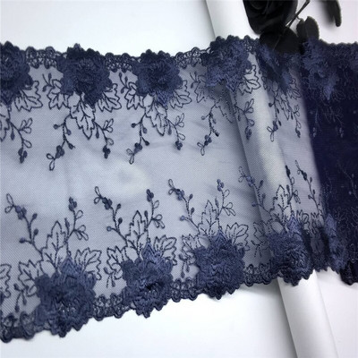 Neoonvärvi tikitud tüllpitsiga meisterdamise kleidi õmblemine värviline pehme kameevõrk kahepoolne tikkimispits nõeltega töötamiseks