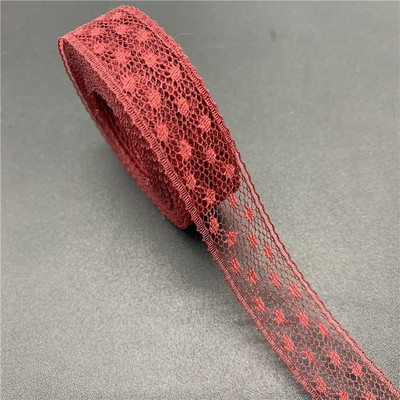 5yard/tétel 15 mm-es csipke szalag kézműves hímzett csipke díszítő szalag kézzel készített csipke ruházati dekorációkhoz barkács varró szövet