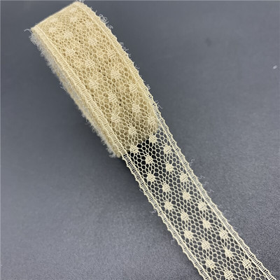 5yard/tétel 15 mm-es csipke szalag kézműves hímzett csipke díszítő szalag kézzel készített csipke ruházati dekorációkhoz barkács varró szövet