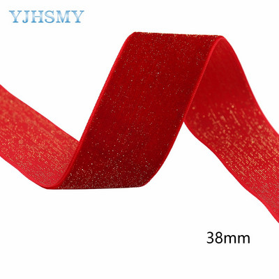 Panglică de Crăciun Panglici de catifea de Anul Nou roșu strălucitor 5 metri, ghirlande, cadouri, împachetare, coroane, funde