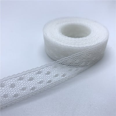 5yard/Let 15mm Kiváló minőségű csipkeszalaggal hímzett csipkeszövet szoknyatartozékokhoz Díszítés kézzel készített varrószövet