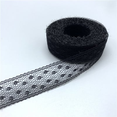 5yard/Let 15mm Kiváló minőségű csipkeszalaggal hímzett csipkeszövet szoknyatartozékokhoz Díszítés kézzel készített varrószövet