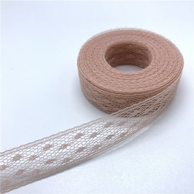 5yard/Let 15mm Kiváló minőségű csipkeszalaggal hímzett csipkeszövet szoknyatartozékokhoz Díszítés kézzel készített varrószövet