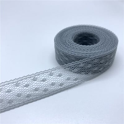 5yard/Let 15mm Kiváló minőségű csipkeszalaggal hímzett csipkeszövet szoknyatartozékokhoz Díszítés kézzel készített varrószövet