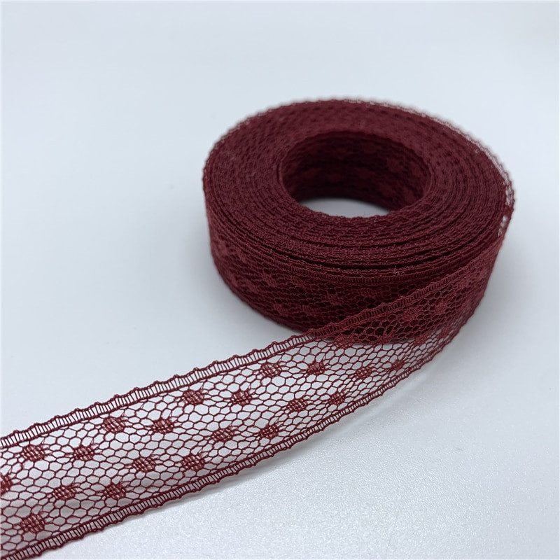 5yard/Let 15mm Kiváló minőségű csipkeszalaggal hímzett csipkeszövet szoknyatartozékokhoz Díszítés kézzel készített varrószövet