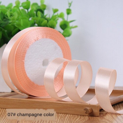 6-50 mm 22 meetrit/rullitud Grosgrain satiinpaelad pulmadeks jõulupeo kaunistamiseks Käsitsi valmistatud vibu käsitööpaelad kaardi kingitus