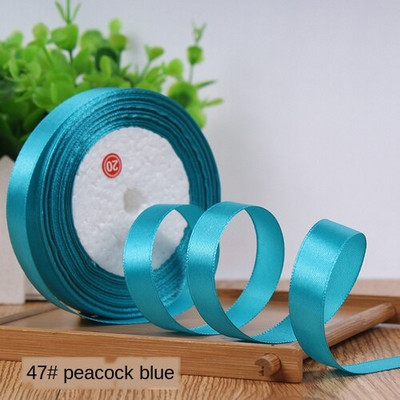 6-50 mm 22 meetrit/rullitud Grosgrain satiinpaelad pulmadeks jõulupeo kaunistamiseks Käsitsi valmistatud vibu käsitööpaelad kaardi kingitus