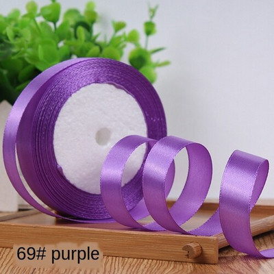 6-50 mm 22 meetrit/rullitud Grosgrain satiinpaelad pulmadeks jõulupeo kaunistamiseks Käsitsi valmistatud vibu käsitööpaelad kaardi kingitus