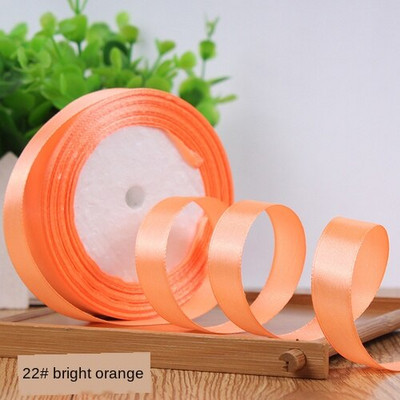 6-50 mm 22 meetrit/rullitud Grosgrain satiinpaelad pulmadeks jõulupeo kaunistamiseks Käsitsi valmistatud vibu käsitööpaelad kaardi kingitus