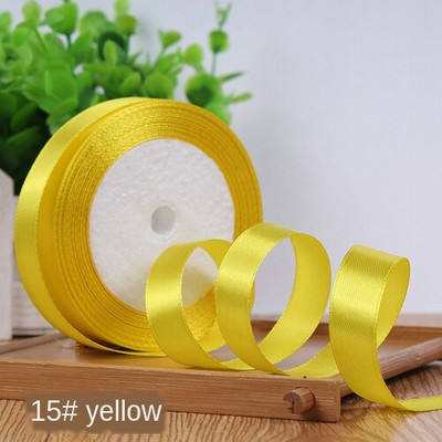 6-50 mm 22 meetrit/rullitud Grosgrain satiinpaelad pulmadeks jõulupeo kaunistamiseks Käsitsi valmistatud vibu käsitööpaelad kaardi kingitus