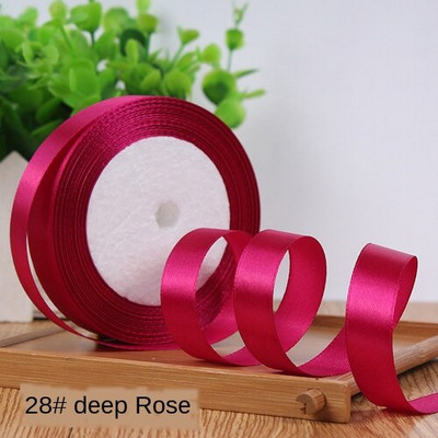 6-50 mm 22 meetrit/rullitud Grosgrain satiinpaelad pulmadeks jõulupeo kaunistamiseks Käsitsi valmistatud vibu käsitööpaelad kaardi kingitus