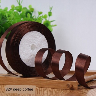 6-50 mm 22 meetrit/rullitud Grosgrain satiinpaelad pulmadeks jõulupeo kaunistamiseks Käsitsi valmistatud vibu käsitööpaelad kaardi kingitus