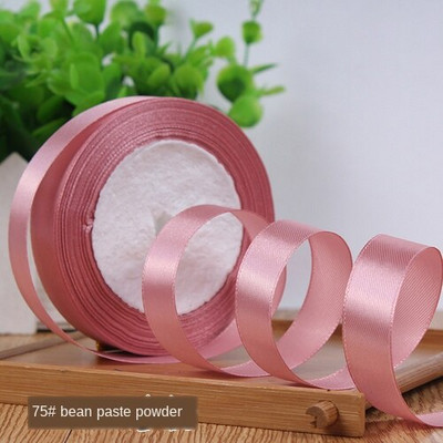 6-50 mm 22 meetrit/rullitud Grosgrain satiinpaelad pulmadeks jõulupeo kaunistamiseks Käsitsi valmistatud vibu käsitööpaelad kaardi kingitus