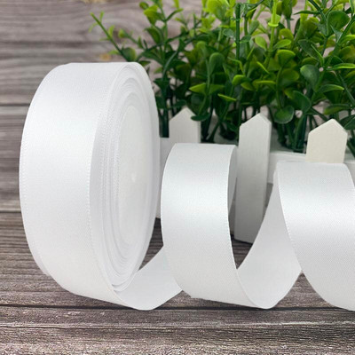 22 metrai / ritininė satino juostelė dovanų pakavimui Kalėdų vakarėlio dekoravimui Rankų darbo „pasidaryk pats“ juostelės, ritininės medžiagos, amatai, 6–50 mm pločio