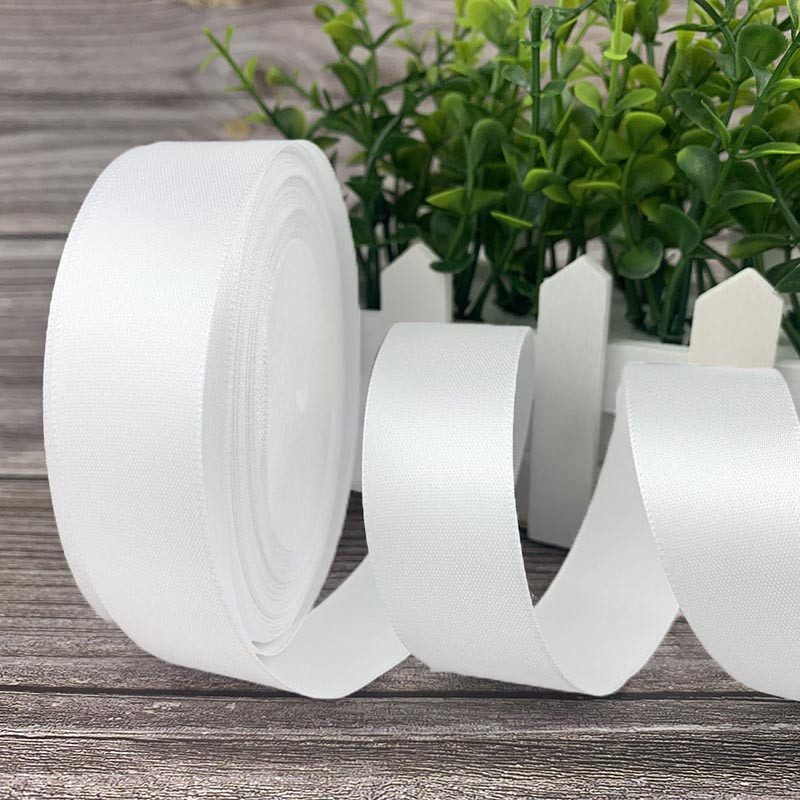 22 metrai / ritininė satino juostelė dovanų pakavimui Kalėdų vakarėlio dekoravimui Rankų darbo „pasidaryk pats“ juostelės, ritininės medžiagos, amatai, 6–50 mm pločio