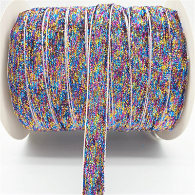 5 jardi 6–25 mm sädeleva paelaga pulmapeokaunistus Käsitsi valmistatud pael, kinke pakkiv juuksepael, meisterdage jõulupael