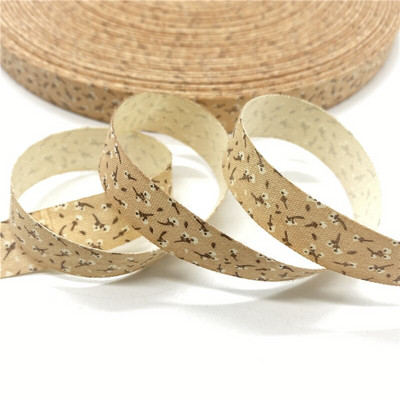 5 jardi 15 mm pamučne vrpce Crno-bijeli uzorak Pamučne vrpce s tiskanim uzorkom za vjenčanje Božićni ukrasi DIY tkanina za šivanje #05