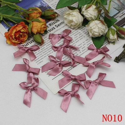 (50-200 τμχ/συσκευασία) Φιόγκοι με κορδέλα Μικρού μεγέθους Σατέν κορδέλα Φιόγκος Λουλούδι Χειροτεχνία Διακόσμηση Χειροτεχνίας DIY Χειροτεχνία Διακόσμησης πάρτι Ύφασμα