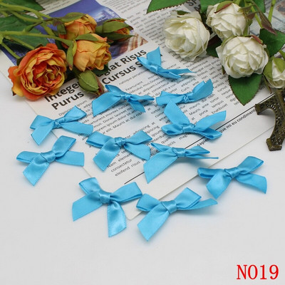 (50-200 τμχ/συσκευασία) Φιόγκοι με κορδέλα Μικρού μεγέθους Σατέν κορδέλα Φιόγκος Λουλούδι Χειροτεχνία Διακόσμηση Χειροτεχνίας DIY Χειροτεχνία Διακόσμησης πάρτι Ύφασμα