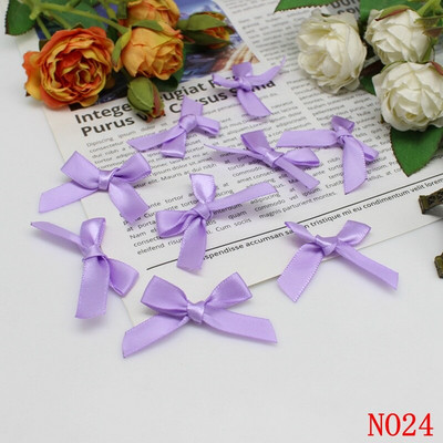 (50-200 τμχ/συσκευασία) Φιόγκοι με κορδέλα Μικρού μεγέθους Σατέν κορδέλα Φιόγκος Λουλούδι Χειροτεχνία Διακόσμηση Χειροτεχνίας DIY Χειροτεχνία Διακόσμησης πάρτι Ύφασμα