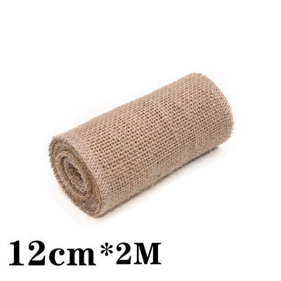 2M/rull naturaalsest vintage džuudist lindist vibu käsitöö õmblemine DIY Pulmad džuudist kotiriie riidest kingituste pakkimispidu jõulude kodukaunistus