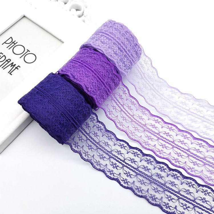 4,5 cm pitslint 10 meetrit/rull valge must roosa punane sinine roheline lilla beež oranž kollane burgundia kohvipitslint DIY käsitöö