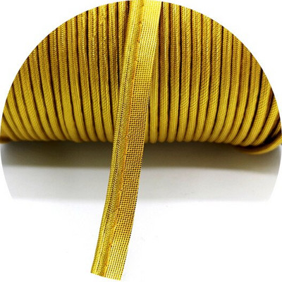 Κορδέλα ραψίματος 5 Yards Edge Σχοινί σωληνώσεων για ράψιμο ενδυμάτων DIY Patchwork Κατασκευή και κούρεμα υφασμάτων σπιτιού