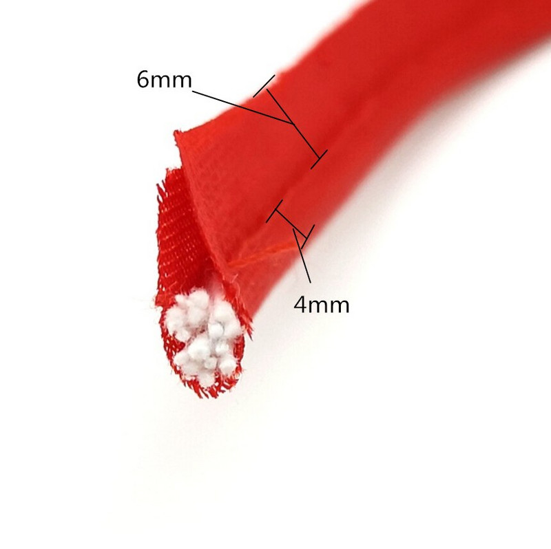 Κορδέλα ραψίματος 5 Yards Edge Σχοινί σωληνώσεων για ράψιμο ενδυμάτων DIY Patchwork Κατασκευή και κούρεμα υφασμάτων σπιτιού