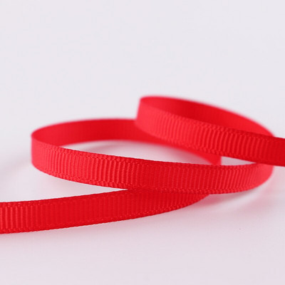 5Yards/Roll Panglică de cea mai bună calitate pentru meșteșuguri Decorațiuni de nuntă DIY Panglici Grosgrain Fundă Cadouri Carduri Materiale de ambalare 6mm