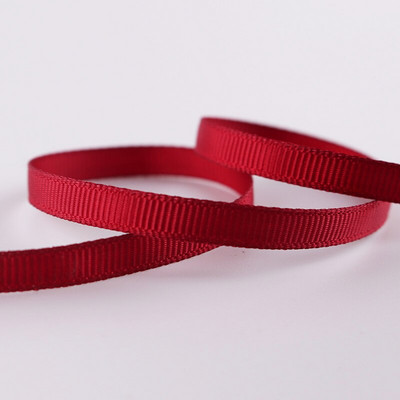 5Yards/Roll Panglică de cea mai bună calitate pentru meșteșuguri Decorațiuni de nuntă DIY Panglici Grosgrain Fundă Cadouri Carduri Materiale de ambalare 6mm