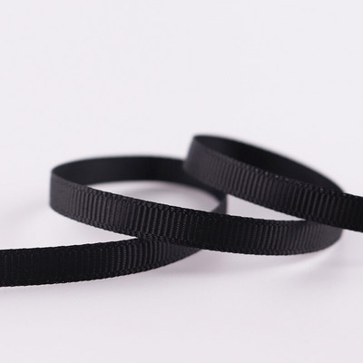 5Yards/Roll Panglică de cea mai bună calitate pentru meșteșuguri Decorațiuni de nuntă DIY Panglici Grosgrain Fundă Cadouri Carduri Materiale de ambalare 6mm