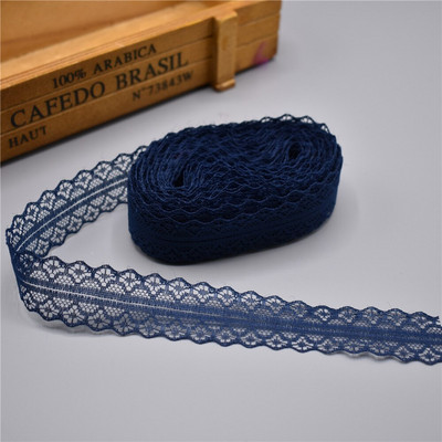 Visokokvalitetna čipkasta vrpca od 10 jardi širine 28 mm obrubljena tkanina DIY izvezeni mrežni kabel za šivanje Dekoracija tkanina od afričke čipke