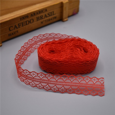 Visokokvalitetna čipkasta vrpca od 10 jardi širine 28 mm obrubljena tkanina DIY izvezeni mrežni kabel za šivanje Dekoracija tkanina od afričke čipke