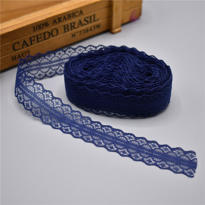 Visokokvalitetna čipkasta vrpca od 10 jardi širine 28 mm obrubljena tkanina DIY izvezeni mrežni kabel za šivanje Dekoracija tkanina od afričke čipke