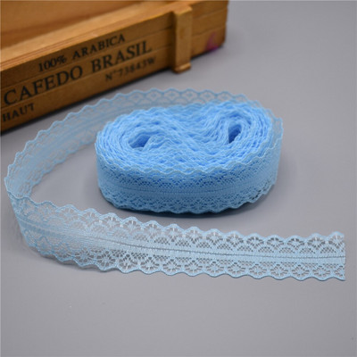 Visokokvalitetna čipkasta vrpca od 10 jardi širine 28 mm obrubljena tkanina DIY izvezeni mrežni kabel za šivanje Dekoracija tkanina od afričke čipke