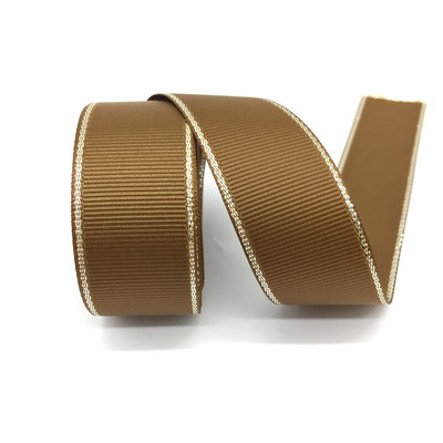 Panglică de 5 metri 1" (25 mm) pentru decorațiuni de nuntă, margine metalică argintie, panglică grosgrain, ambalaj cadou, funde de păr, panglică de Crăciun DIY