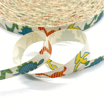 5 jardi 15 mm puuvillase paelaga trükitud puuvillased paelad pulmadeks jõulukaunistuseks DIY õmbluskangas