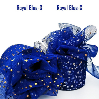 60 mm 25 jardi kuldne hõbetäheline tüllist lint, sädelev võrkpool Ise tee ise käsitsi valmistatud käsitöö kingituste pakkimine väljalõigete raamatusse pulmapeo sisekujundus