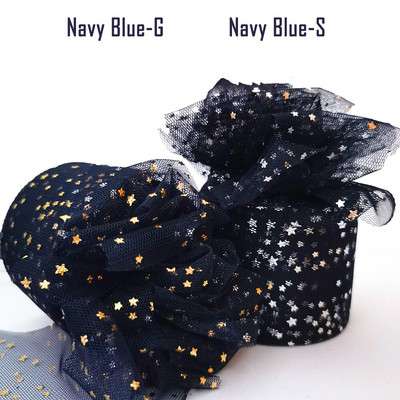 60 mm 25 jardi kuldne hõbetäheline tüllist lint, sädelev võrkpool Ise tee ise käsitsi valmistatud käsitöö kingituste pakkimine väljalõigete raamatusse pulmapeo sisekujundus