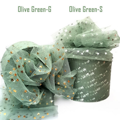 60 mm 25 jardi kuldne hõbetäheline tüllist lint, sädelev võrkpool Ise tee ise käsitsi valmistatud käsitöö kingituste pakkimine väljalõigete raamatusse pulmapeo sisekujundus