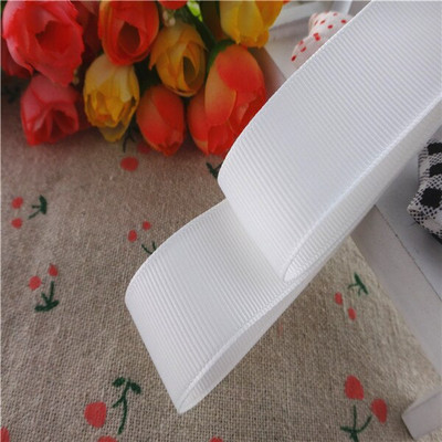 Μονόχρωμο Grosgrain 1-1/2" 38mm/25MM Κορδέλες 10 Yards για φιόγκους μαλλιών/ Συσκευασία δώρου DIY Χριστουγεννιάτικα Διακοσμητικά Υλικά YM18010109
