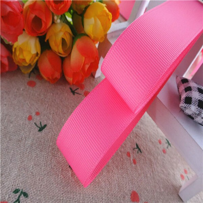 Μονόχρωμο Grosgrain 1-1/2" 38mm/25MM Κορδέλες 10 Yards για φιόγκους μαλλιών/ Συσκευασία δώρου DIY Χριστουγεννιάτικα Διακοσμητικά Υλικά YM18010109