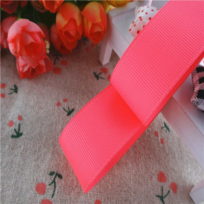Μονόχρωμο Grosgrain 1-1/2" 38mm/25MM Κορδέλες 10 Yards για φιόγκους μαλλιών/ Συσκευασία δώρου DIY Χριστουγεννιάτικα Διακοσμητικά Υλικά YM18010109