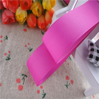 Μονόχρωμο Grosgrain 1-1/2" 38mm/25MM Κορδέλες 10 Yards για φιόγκους μαλλιών/ Συσκευασία δώρου DIY Χριστουγεννιάτικα Διακοσμητικά Υλικά YM18010109